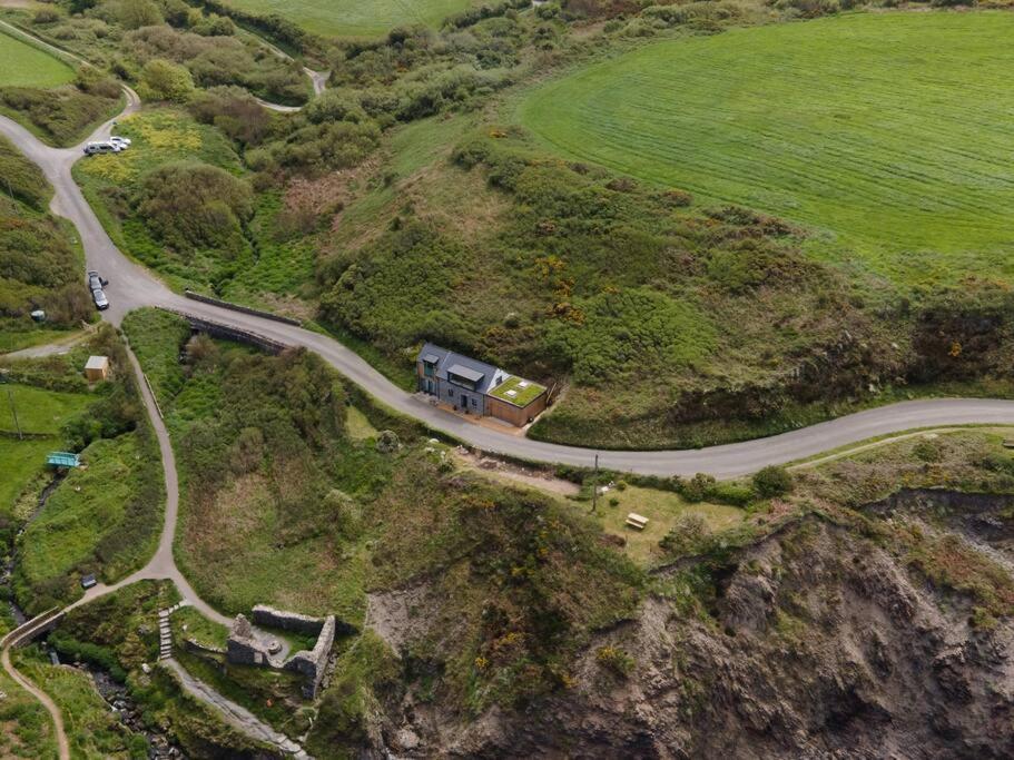 Cliff-Top Cottage On Coast Path W/Panoramic Views Trevine ภายนอก รูปภาพ