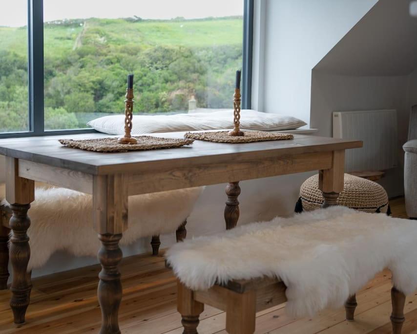 Cliff-Top Cottage On Coast Path W/Panoramic Views Trevine ภายนอก รูปภาพ
