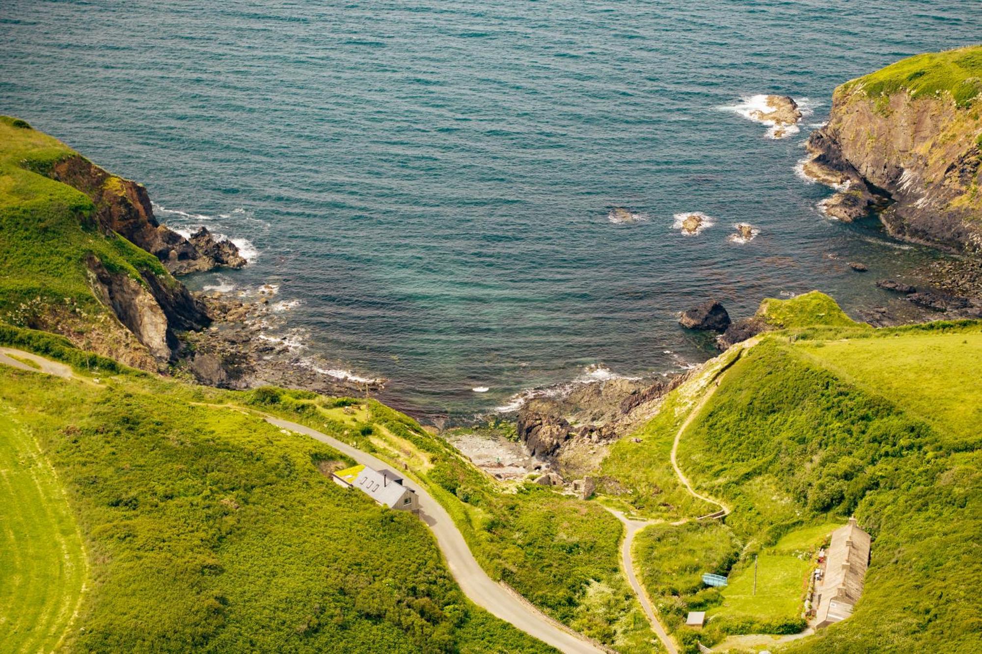 Cliff-Top Cottage On Coast Path W/Panoramic Views Trevine ภายนอก รูปภาพ