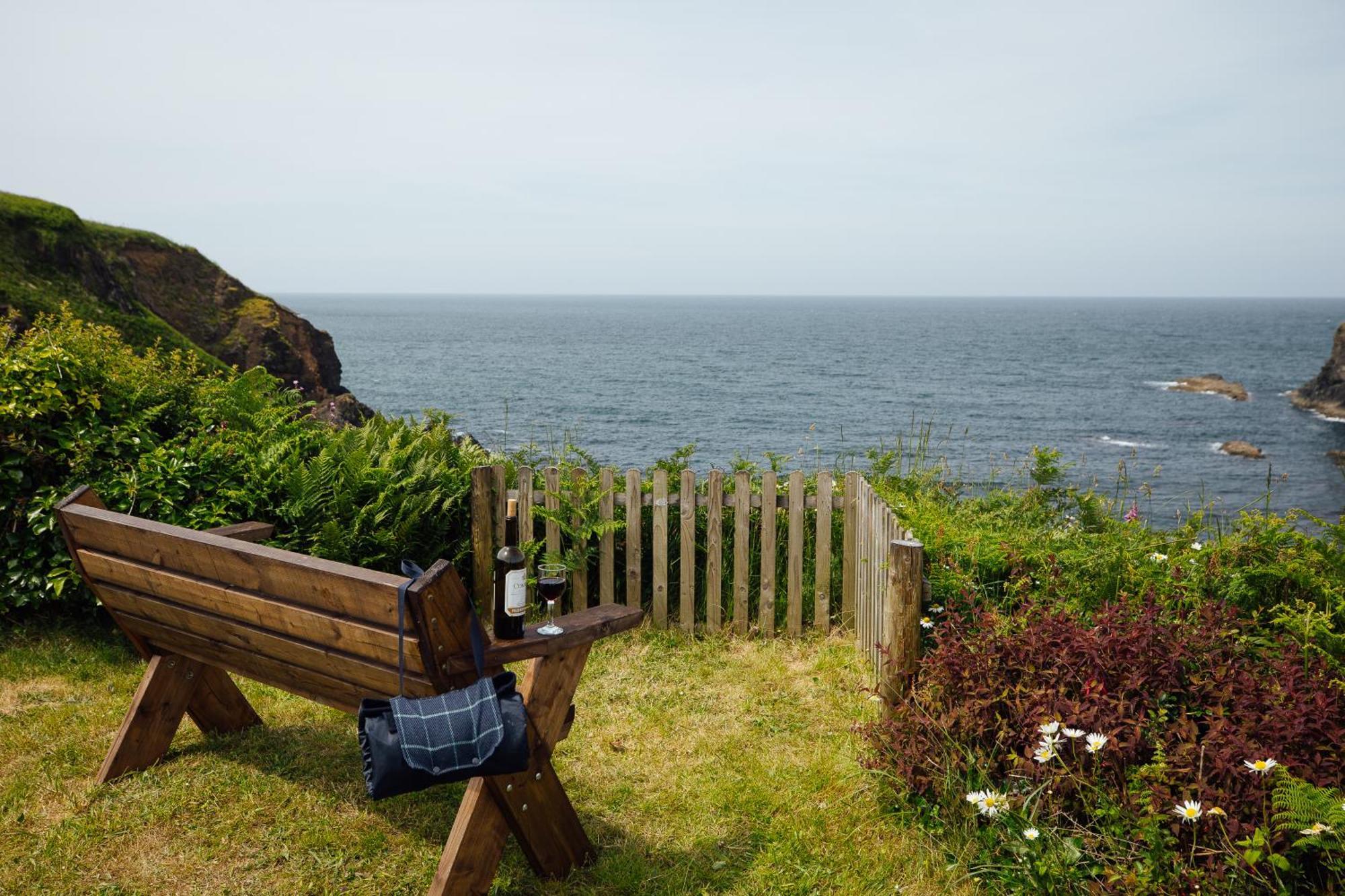 Cliff-Top Cottage On Coast Path W/Panoramic Views Trevine ภายนอก รูปภาพ